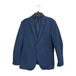 Men’s Navy Blazer Coofandy Size XL New 2 Button Suit Jacket